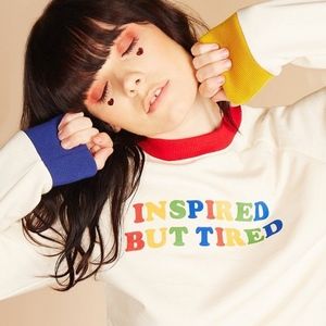 Valfre Multicolor 'Inspired But Tired' Sweatshirt